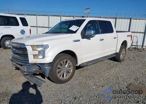 2017 Ford F-150 Lariat из США, поврежденный, VIN 1FTEW1EF8HKE44718